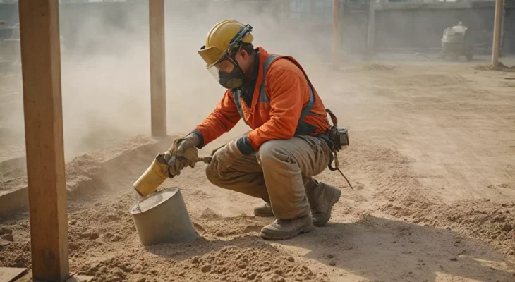 Jak kontrolować pylenie podczas szlifowania betonu